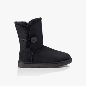 Ugg Bailey Button II Klassiska Stövlar Dam Svarta (876025JPE)